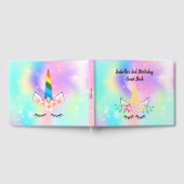 ユニコーンホーンパーティーゲストブック ゲストブック (全面)