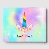 ユニコーンホーンパーティーゲストブック ゲストブック (裏面)