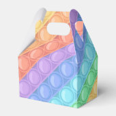 ユニコーンポップ・アートのIt誕生日へようこそ フェイバーボックス (裏面サイド)