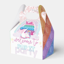 ユニコーンポップ・アートのIt誕生日へようこそ フェイバーボックス