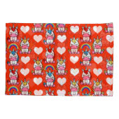 ユニコーンポニーホームデコール 枕カバー (裏面)