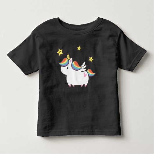 ユニコーンポニー トドラーTシャツ (正面)