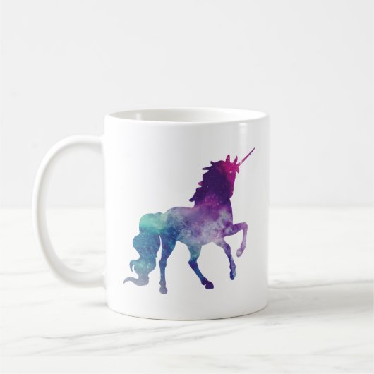 ユニコーンマグ | かわいい魔法キッズマグ コーヒーマグカップ (左)