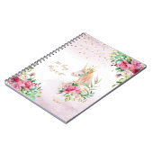 ユニコーンマジカルイラストレーションガールデイリー日記 ノートブック (左側)