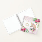 ユニコーンマジカルガールデイリースケッチ ノートブック (内部)