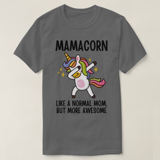 ユニコーンママ9 Tシャツ (デザイン正面)