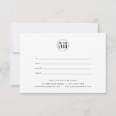 ユニコーンミックスパープルフェイクグリッターギフト証明書 (裏面)