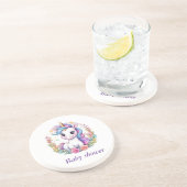 ユニコーンミニマル前向きナレインボーシャワー コースター (側面)