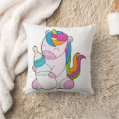 ユニコーンミルクボトル クッション (ブランケット)