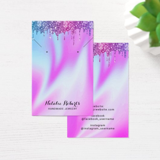 ユニコーンモダンドリンクジュエリーイヤリングディスプレイ (デスク)