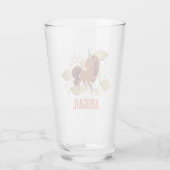 ユニコーンユニークの星と雲 タンブラーグラス (裏面)