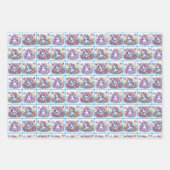 ユニコーンラッピング紙セット ラッピングペーパーシート (正面2)