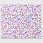 ユニコーンラッピング紙 ラッピングペーパー (フラット)