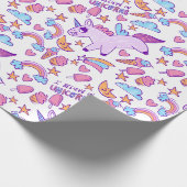 ユニコーンラッピング紙 ラッピングペーパー (角)