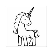 ユニコーンラバーアートスタンプ子供へ ラバースタンプ (インプリント)