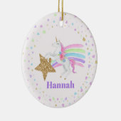 ユニコーンラブハート&スターガールズ セラミックオーナメント (右)