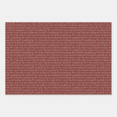 ユニコーンラブハート ラッピングペーパーシート (正面3)