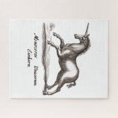 ユニコーンランニング魔法スケッチ ジグソーパズル (横)