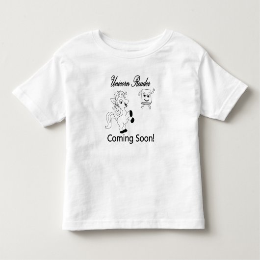 ユニコーンリー来ダーのSoon Kids Black Logo Tee トドラーTシャツ (正面)