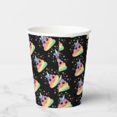 ユニコーンレインボーウンチ絵文字 紙コップ (右)