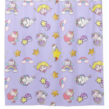 ユニコーンレインボースターライトパープルをテーマ