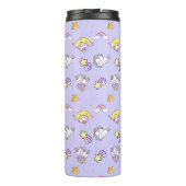 ユニコーンレインボースターライトパープルをテーマ タンブラー (裏面)