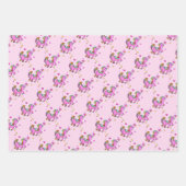 ユニコーンレインボーブリット ラッピングペーパーシート (正面3)