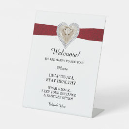 ユニコーンレッド結婚レースの安全性 台座サイン