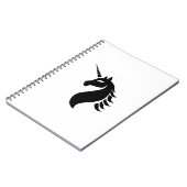 ユニコーンロゴ ノートブック (左側)
