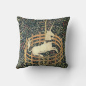 ユニコーン中世タペストリー クッション (裏面)