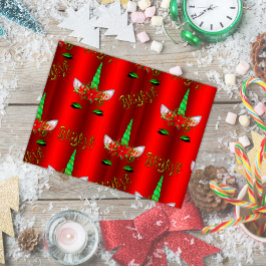 ユニコーン信じクリ赤 ポストカード