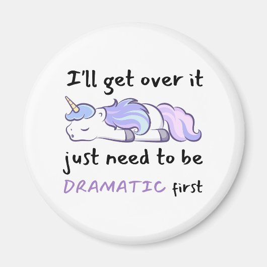 ユニコーン俺は乗り越える マグネット (正面)