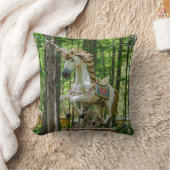 ユニコーン像 クッション (ブランケット)