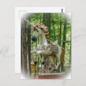 ユニコーン像 ポストカード (正面/裏面)