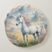 ユニコーン円枕 ラウンドクッション (裏面)