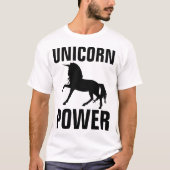 ユニコーン力のTシャツ Tシャツ (正面)