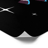 ユニコーン動物の宇宙 ポスター (角)