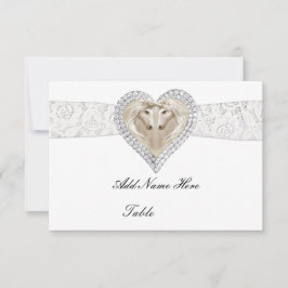 ユニコーン及びレーステーブル座席表 招待状