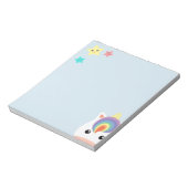 ユニコーン及び星 ノートパッド (回転)