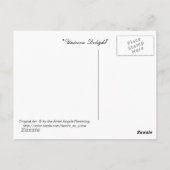 ユニコーン喜び ポストカード (裏面)