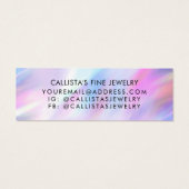 ユニコーン型ホログラフィックグリッタードリップスイヤリングディスプレイ (裏面)