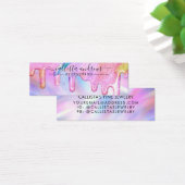 ユニコーン型ホログラフィックグリッタードリップスイヤリングディスプレイ (デスク)