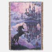 ユニコーン城 スローブランケット (正面縦)
