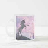 ユニコーン城 フロストグラスマグカップ (左)