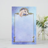 ユニコーン夢ファンタジー文具 便箋 (スタンド正面)