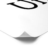 ユニコーン大好き ポスター (角)