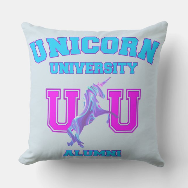 ユニコーン大学 クッション (正面)