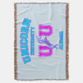 ユニコーン大学 スローブランケット (正面縦)