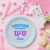 ユニコーン大学 ペーパープレート (パーティー)