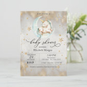 ユニコーン天月スターベビーシャワー 招待状 (スタンド正面)